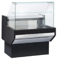 Comptoir vitrine réfrigéré service assisté +2/+4°C longueur 1040 mm - Coolhead - WST 100