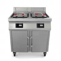 Friteuse cuisine pro profondeur 700 Triphasé 2 cuves 2x14 L 27 kW - Mirror - XPRIME-2RC - MIRROR - XPRIME-2RC Friteuse cuisine pro profondeur 700 Triphasé 2 cuves 2x14 L 27 kW - Mirror - XPRIME-2RC - MIRROR - XPRIME-2RC