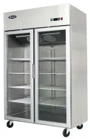 Armoire réfrigérée compacte positive vitrée 2 portes 900 L - Atosa - YCF9402GR Armoire réfrigérée compacte positive vitrée 2 portes 900 L - Atosa - YCF9402GR