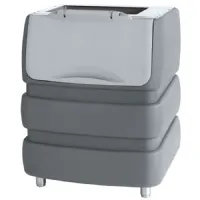 Bac de stockage glaçons capacité 190 kg, dimensions 942x795x1053 mm - Virtus - Z/NBPE53MGT56 - VIRTUS GROUP - Z/NBPE53MGT56 Bac de stockage glaçons capacité 190 kg, dimensions 942x795x1053 mm - Virtus - Z/NBPE53MGT56 - VIRTUS GROUP - Z/NBPE53MGT56